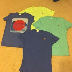 Hollister t shirt bundle
